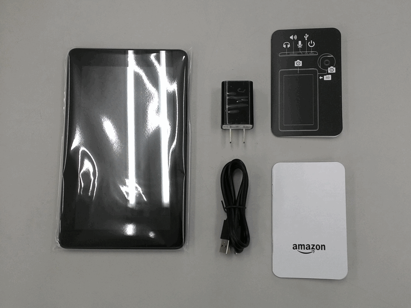 新型「Amazon Fire タブレット 8GB」が到着しました